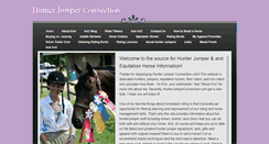 Desktop Screenshot of hunterjumperconnection.com